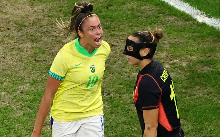 Priscila foi a autora do gol do Brasil contra a Espanha nas Olimpíadas