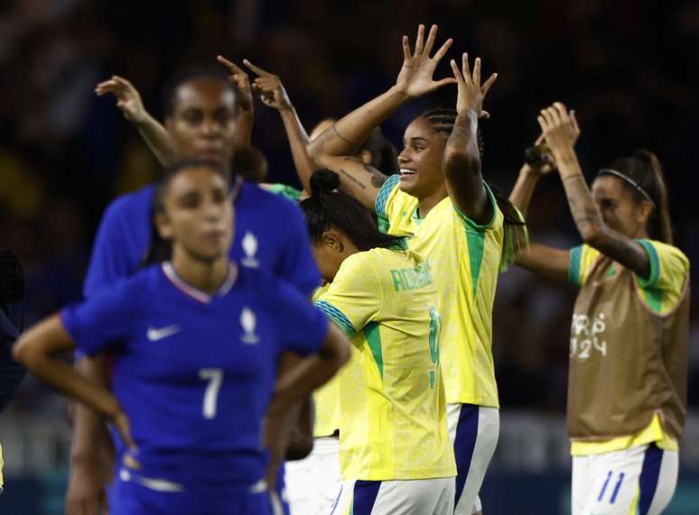 O Brasil ganhou da França nas quartas