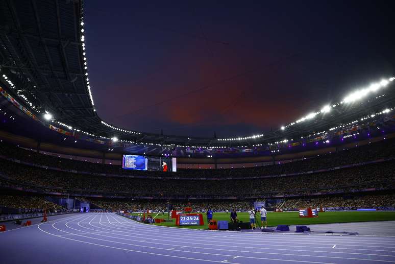 Pista de atletismo dos Jogos de Paris