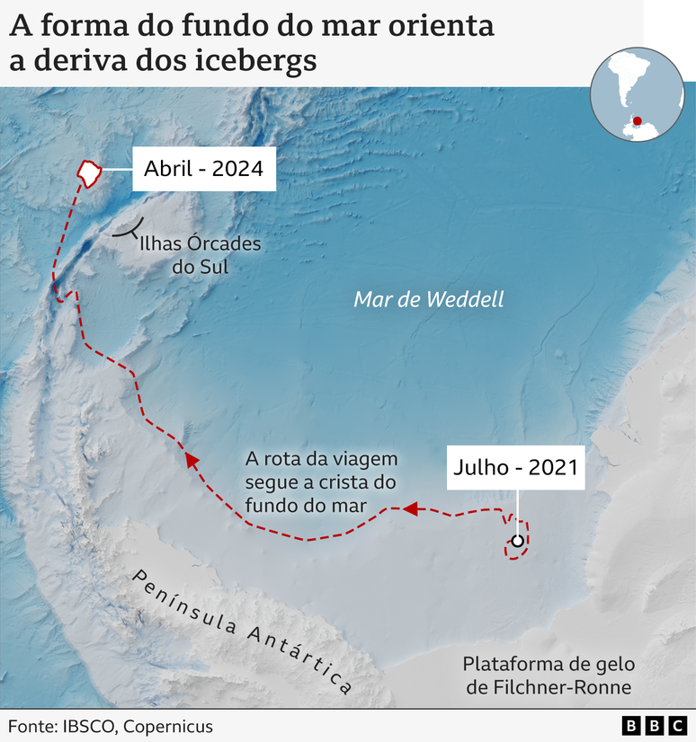 Gráfico com trajetória do A23 de 2021 até abril de 2024