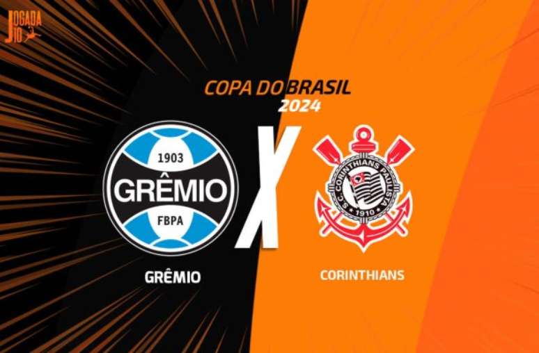 Grêmio e Corinthians duelam por uma vaga nas quartas de final da Copa do Brasil