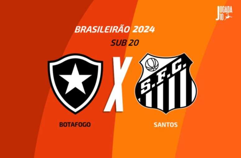 Botafogo recebe o Santos pelo Brasileirão Sub-20.