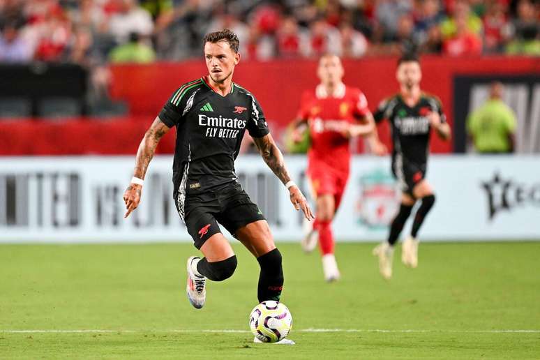 Martin Ødegaard (Arsenal) durante jogo amistoso contra o Liverpool, no dia 31.07.2024 