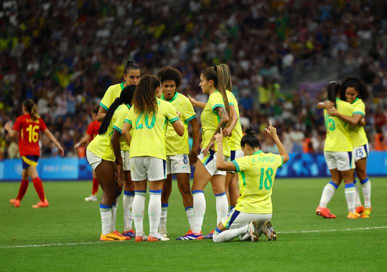 A seleção brasileira jogará pelo ouro olímpico no sábado, 10, contra os Estados Unidos