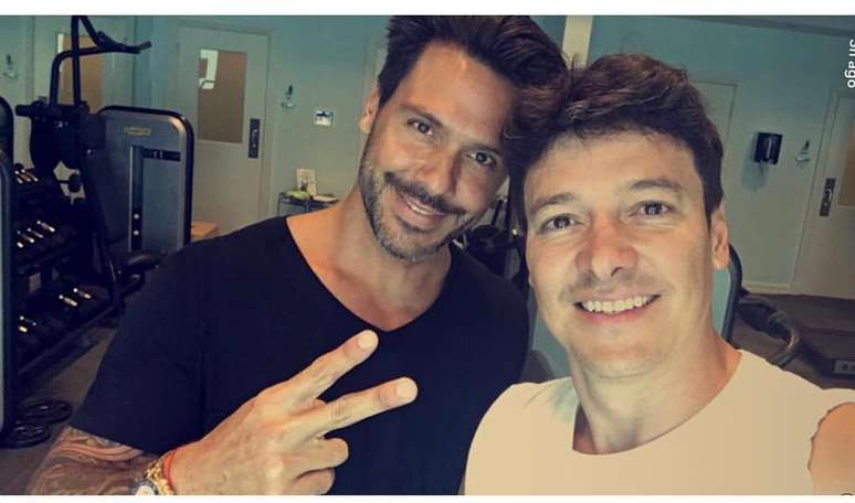 Flávio Mendonça e Rodrigo Faro