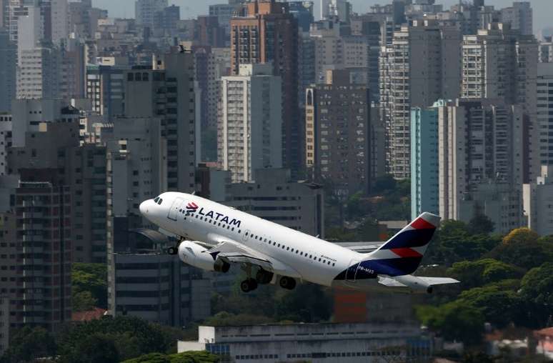 Avião da Latam
11/07/2017
REUTERS/Paulo Whitaker/File Photo