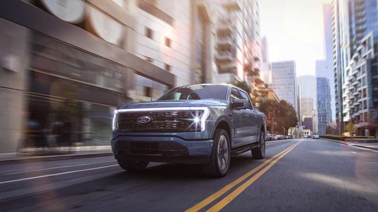 Ford F-150 Lightning: primeira aparição da picape elétrica no Brasil será em Interlagos