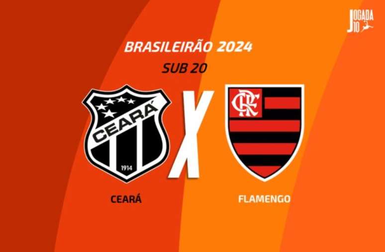 Ceará e Flamengo se enfrentam pelo Brasileirão Sub-20 –