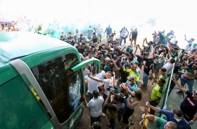 Torcida do Palmeiras promete grande festa antes de jogo contra o Flamengo