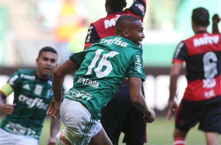 Palmeiras venceu o Flamengo por 2 a 0 em 2017