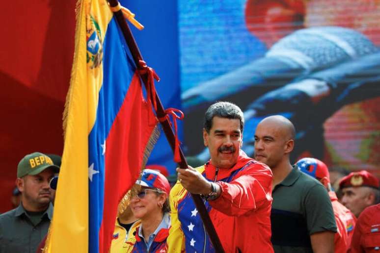 Presidente da Venezuela, Nicolás Maduro, em Caracas
29/02/2024
REUTERS/Leonardo Fernandez Viloria