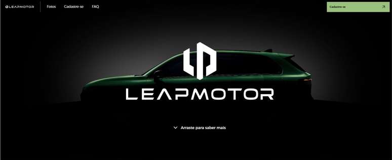 Leapmotor já tem site próprio no Brasil: futura associada da Anfavea?