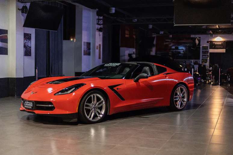 Chevrolet Corvette: uma das opções do Sport VIP Pass, que custa R$ 2.960