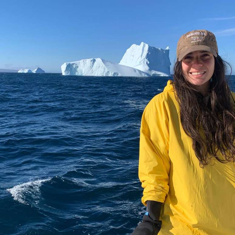 Larissa destaca que a oceanografia, sendo uma profissão ainda nova, apresenta diversos desafios