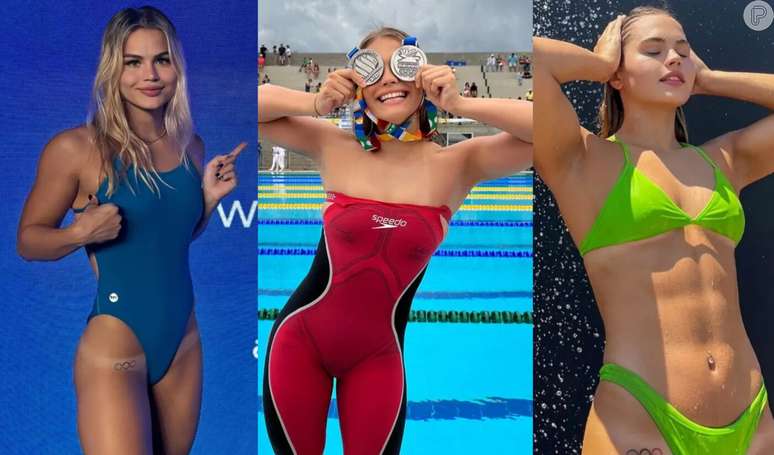 Luana Alonso: roupas m&iacute;nimas e conduta inapropriada causaram expuls&atilde;o da nadadora das Olimp&iacute;adas.