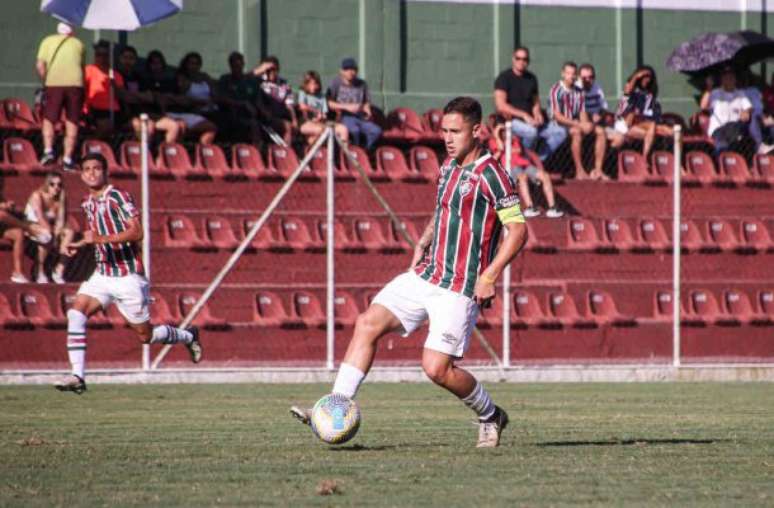 Arthur é capitão e um dos principais jogadores do Fluminense Sub-20 –