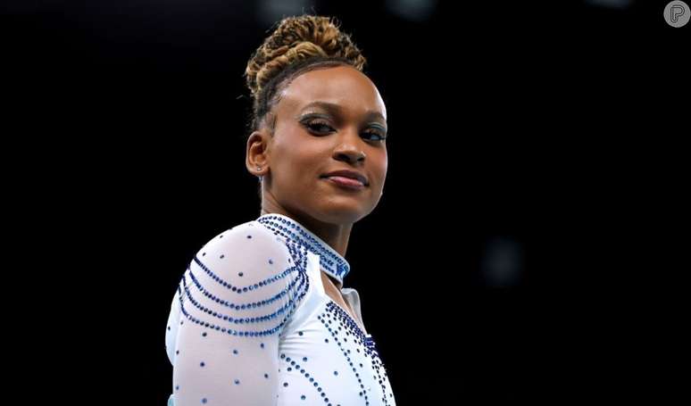 Qual &eacute; o segredo da beleza de Rebeca Andrade? Ginasta revela produtos preferidos para maquiagem em competi&ccedil;&otilde;es.