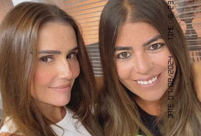 Deborah Secco e Raquel Pacheco, inspiração para o filme 'Bruna Surfistinha'.