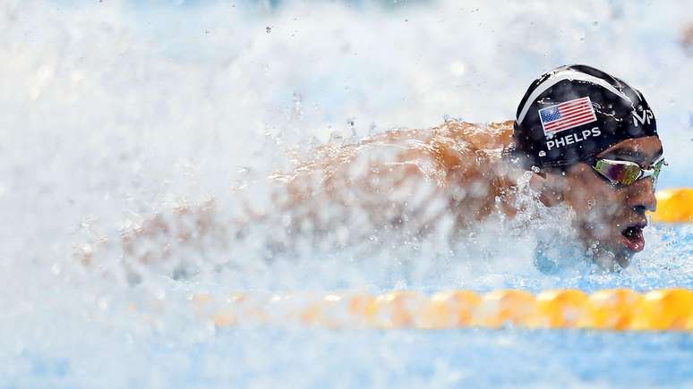 Michael Phelps ficou conhecido como &ldquo;O Tubar&atilde;o de Baltimore&rdquo;