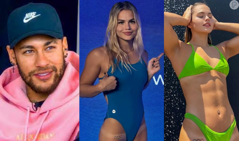 Neymar flertou com nadadora expulsa das Ol&iacute;mpiadas! Luana Alonso faz revela&ccedil;&atilde;o bomb&aacute;stica ap&oacute;s deixar vila por mau comportamento.