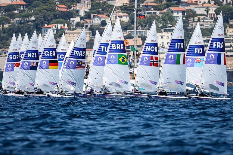 Brasileiros fecham participação da vela nas Olimpíadas sem medalha - Wander Roberto/COB