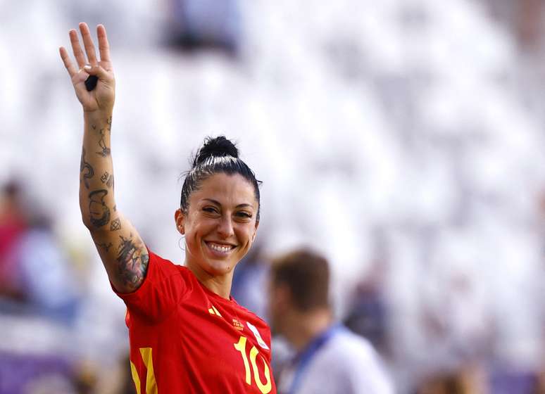 A atacante espanhola Jennifer Hermoso