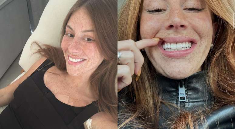 Influenciadora compartilhou resultado em suas redes sociais