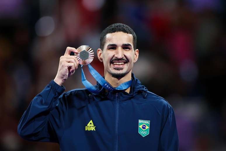 Edival Pontes, o Netinho, ganha 3ª medalha do Brasil no taekwondo