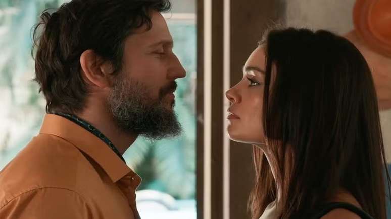 Egídio e Eliana em 'Renascer'