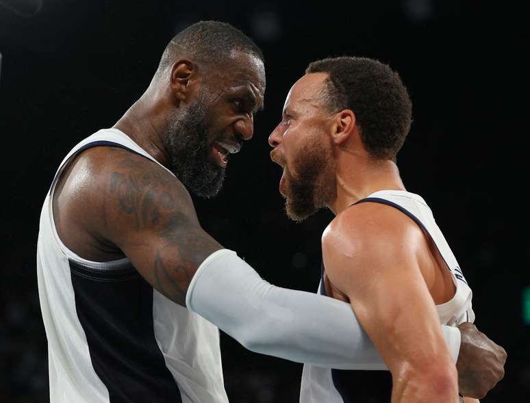 LeBron James e Stephen Curry