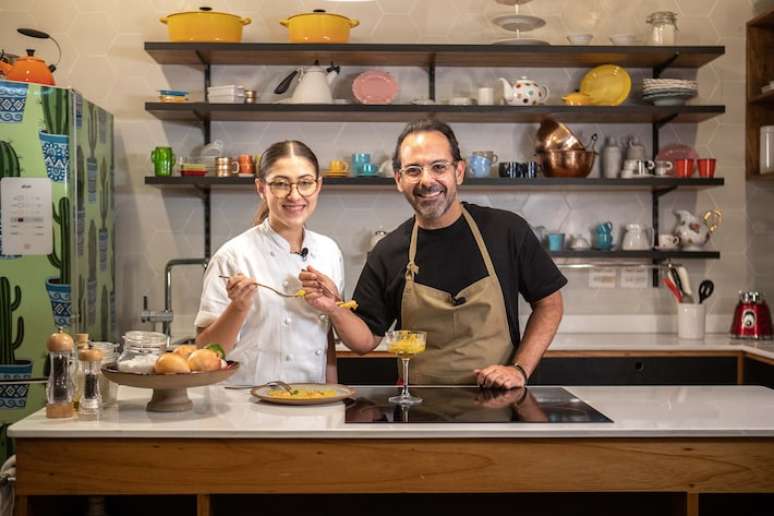 Desafio entre pai e filha: Onildo e Ana Luiza demostraram ter muita sintonia na cozinha