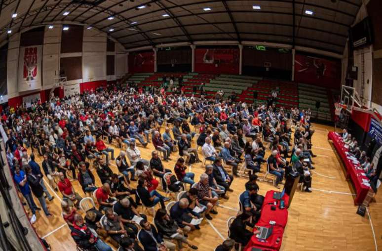 Votação acontecerá no ginásio da Gávea –