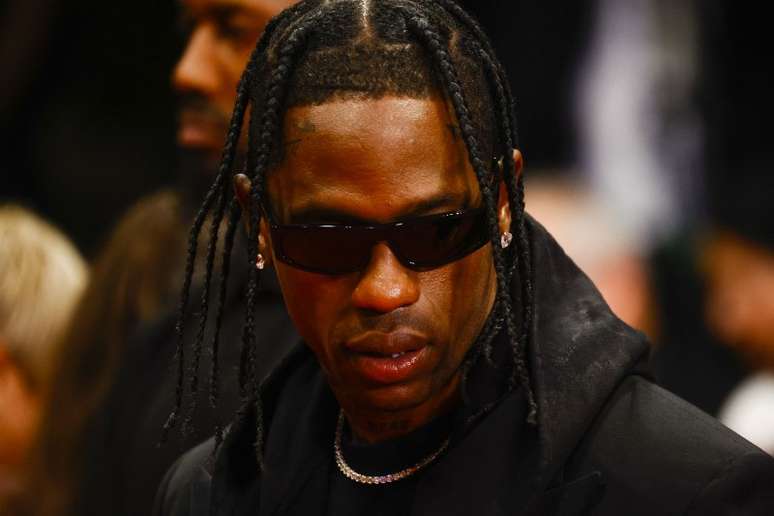 Travis Scott no Festival de Cannes
 22/5/2023     REUTERS/Sarah Meyssonnier