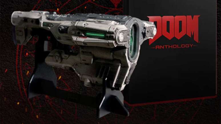 DOOM Anthology inclui seis jogos da franquia e réplica da arma BFG