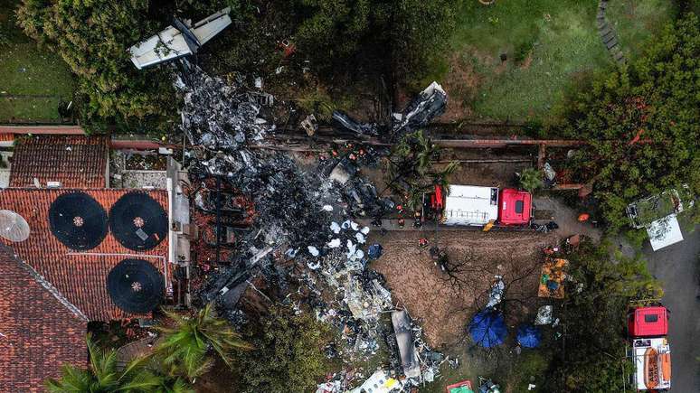 Queda de avião da Voepass em Vinhedo deixou 62 mortos