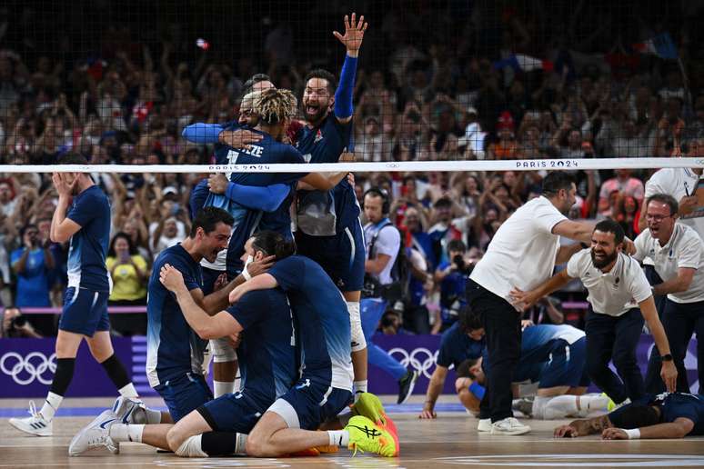 França conquista o ouro do vôlei masculino