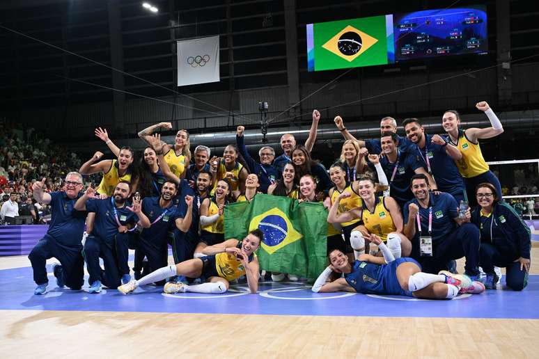 Brasil vence a Turquia na decisão do bronze do vôlei feminino dos Jogos de Paris