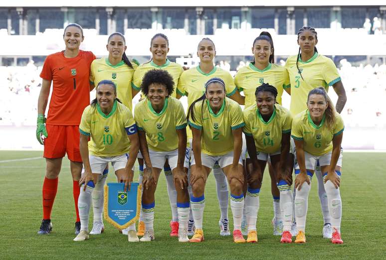 Seleção Brasileira Feminina em Paris 