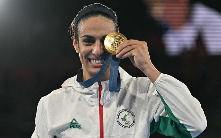 Imane Khelif conquistou a medalha de ouro nas Olimpíadas