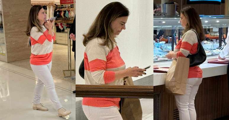 Mayara Magri passeando no shopping: atriz não tem explicação lógica para não ser chamada às novelas