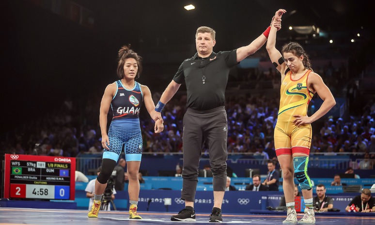 Giullia Penalber em Paris-2024.