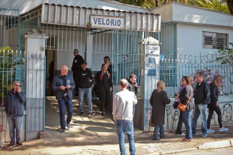 Velório do piloto Danilo Romano, reuniu familiares e amigos na Basílica da Penha, em São Paulo, incluindo o ex-goleiro Marcos.