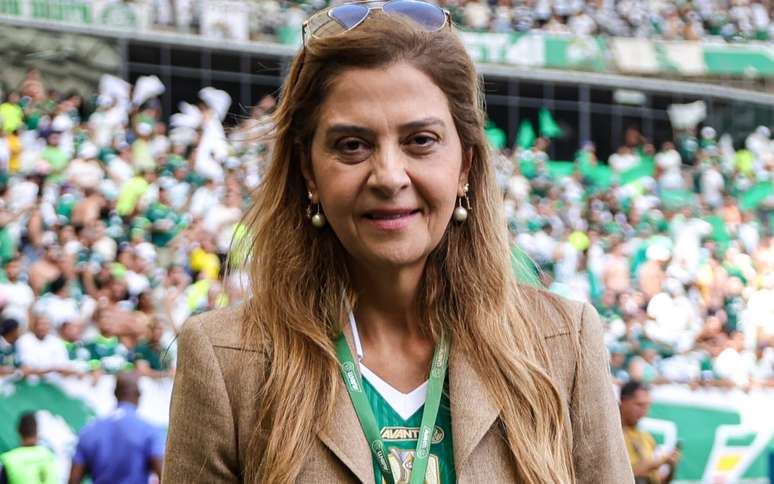 Leila Pereira viveu situação inusitada para assistir ao duelo entre Flamengo x Palmeiras, no Maracanã