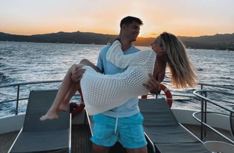 Álvaro Morata confirma fim de casamento com Alice Campello –