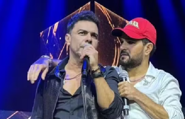 Zezé Di Camargo e Luciano ficam em camarins separados e não se falam em bastidores de show