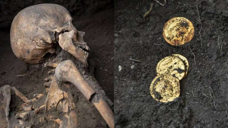 Fotos mostram descobertas feitas em Pompeia