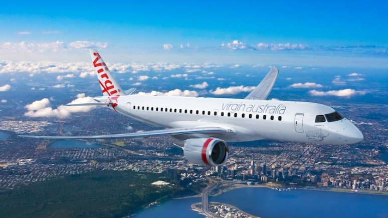 Jatos E190-E2 irão substituir os antigos modelos Fokker atualmente em serviço na Virgin Australia.