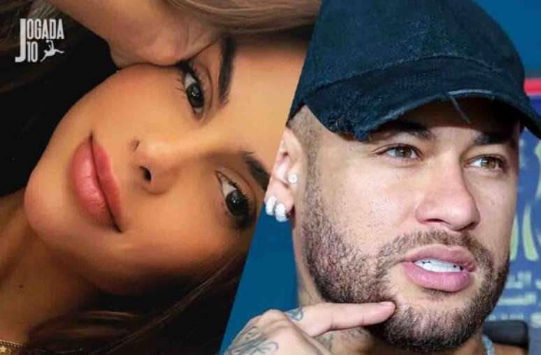 Amanda Kimberlly e Neymar são pais de Helena – Fotos: Instagram @akimberllya / Divulgação/ Al Hilal