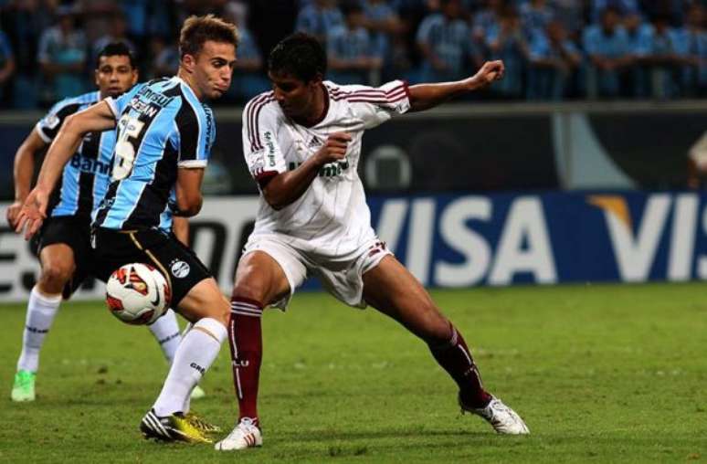 Grêmio e Fluminense se enfrentaram duas vezes pela Libertadores, em 2013 –