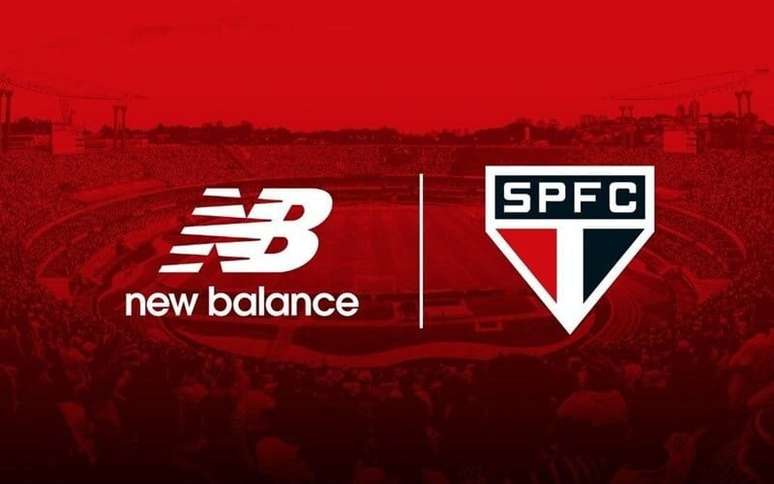 A camisa é fruto da parceria entre a New Balance e o São Paulo